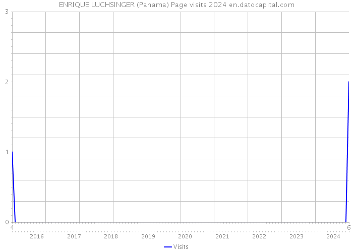 ENRIQUE LUCHSINGER (Panama) Page visits 2024 