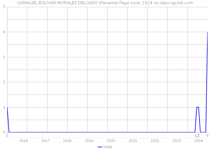 GAMALIEL BOLIVAR MORALES DELGADO (Panama) Page visits 2024 