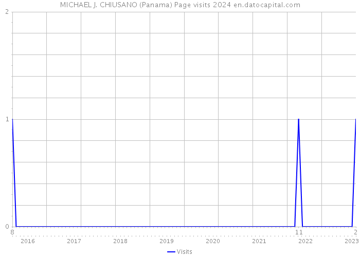 MICHAEL J. CHIUSANO (Panama) Page visits 2024 