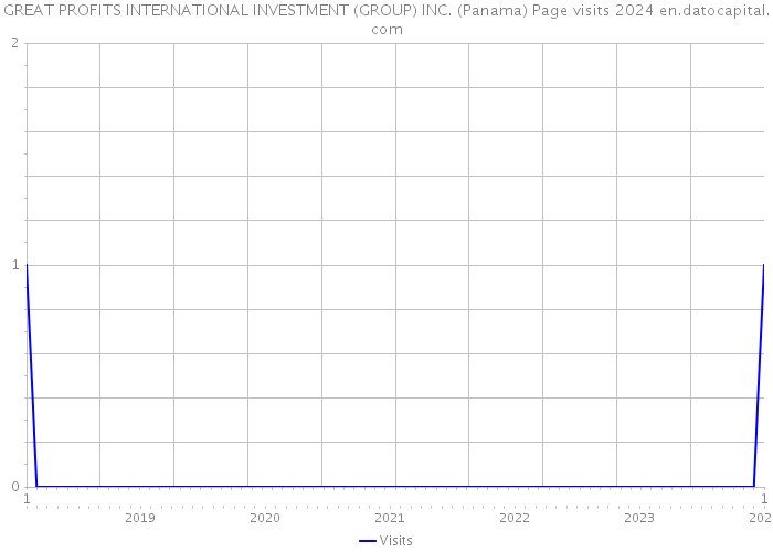 GREAT PROFITS INTERNATIONAL INVESTMENT (GROUP) INC. (Panama) Page visits 2024 