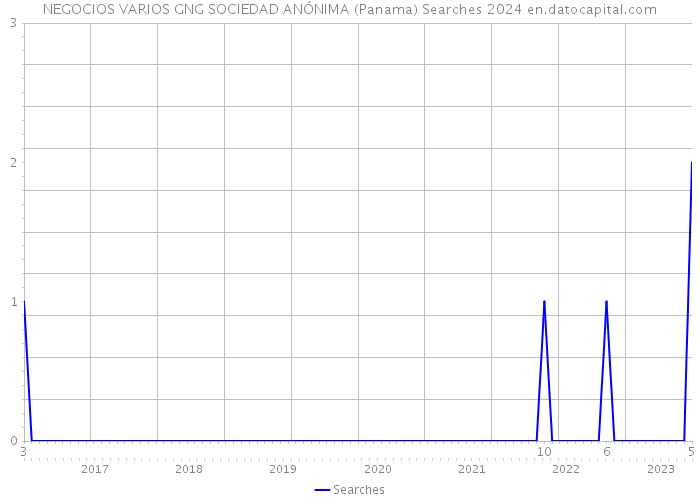 NEGOCIOS VARIOS GNG SOCIEDAD ANÓNIMA (Panama) Searches 2024 
