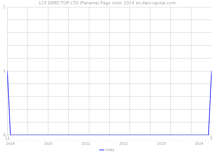 123 DIRECTOR LTD (Panama) Page visits 2024 