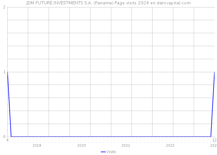 JDM FUTURE INVESTMENTS S.A. (Panama) Page visits 2024 