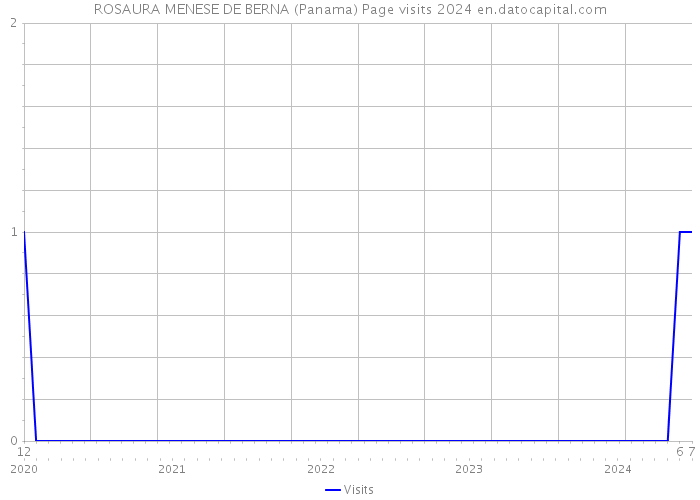 ROSAURA MENESE DE BERNA (Panama) Page visits 2024 
