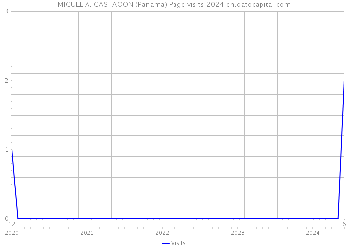 MIGUEL A. CASTAÖON (Panama) Page visits 2024 