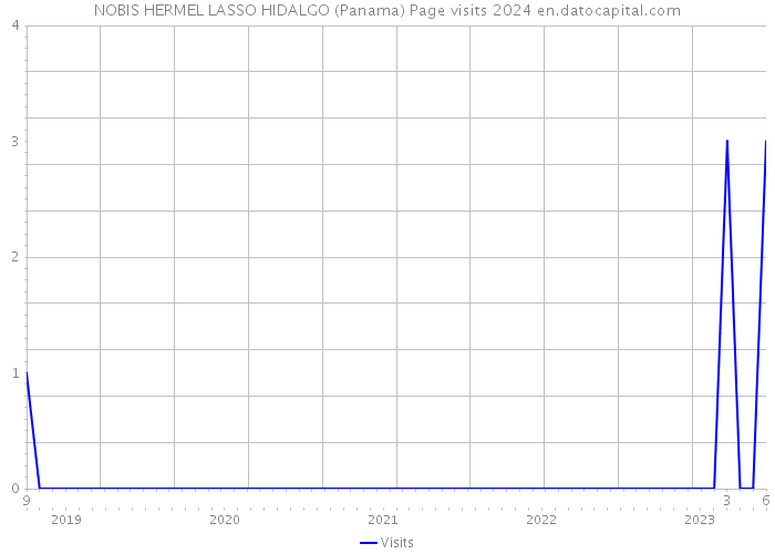 NOBIS HERMEL LASSO HIDALGO (Panama) Page visits 2024 