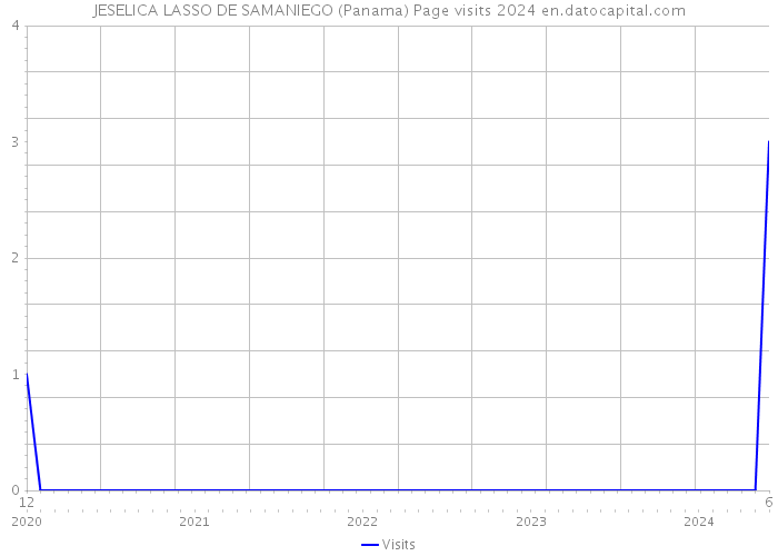 JESELICA LASSO DE SAMANIEGO (Panama) Page visits 2024 