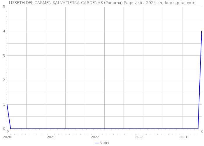 LISBETH DEL CARMEN SALVATIERRA CARDENAS (Panama) Page visits 2024 