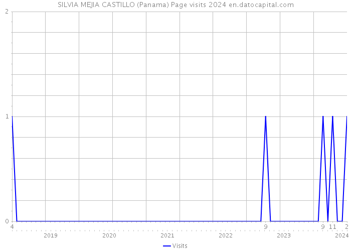 SILVIA MEJIA CASTILLO (Panama) Page visits 2024 