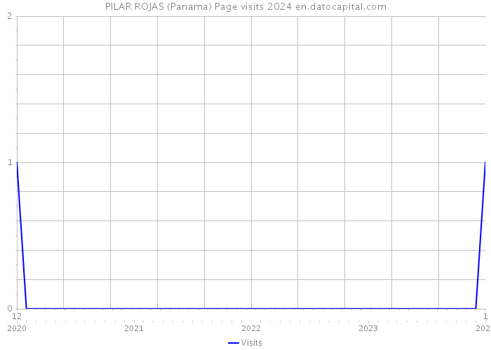 PILAR ROJAS (Panama) Page visits 2024 