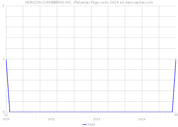 HORIZON (CARIBBEAN) INC. (Panama) Page visits 2024 