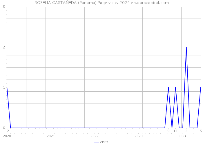 ROSELIA CASTAÑEDA (Panama) Page visits 2024 