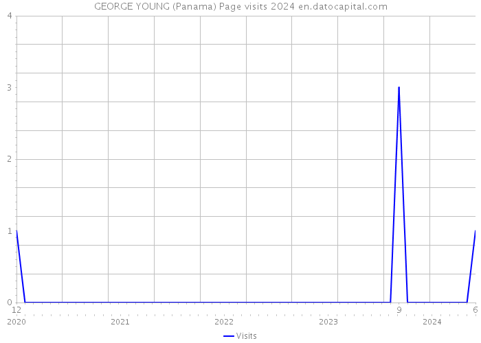 GEORGE YOUNG (Panama) Page visits 2024 