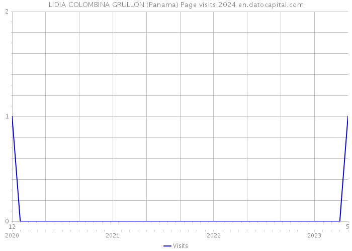 LIDIA COLOMBINA GRULLON (Panama) Page visits 2024 