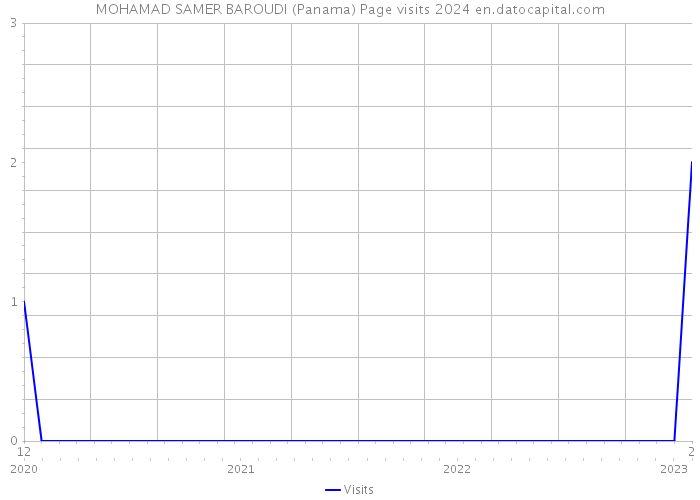 MOHAMAD SAMER BAROUDI (Panama) Page visits 2024 