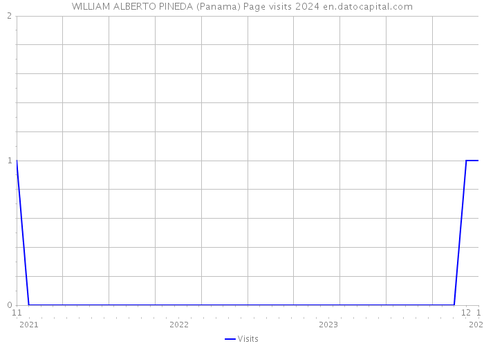 WILLIAM ALBERTO PINEDA (Panama) Page visits 2024 