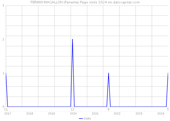FERMIN MAGALLON (Panama) Page visits 2024 