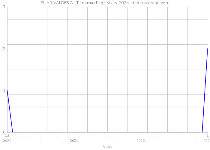 PILAR VALDES A. (Panama) Page visits 2024 