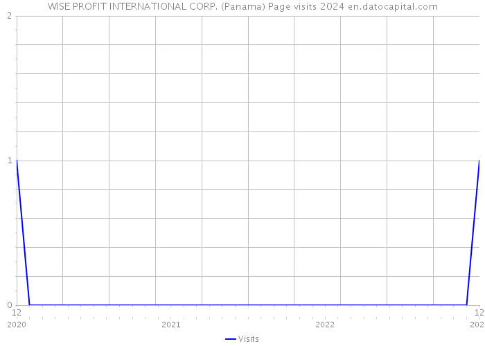 WISE PROFIT INTERNATIONAL CORP. (Panama) Page visits 2024 