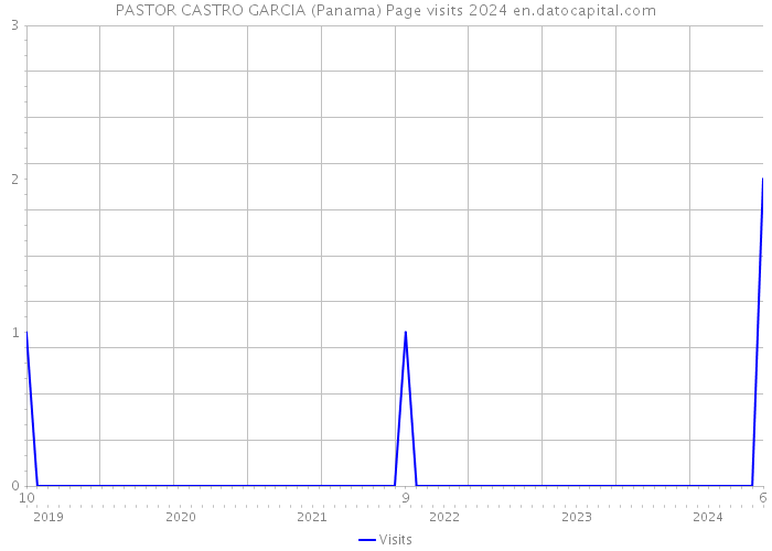 PASTOR CASTRO GARCIA (Panama) Page visits 2024 