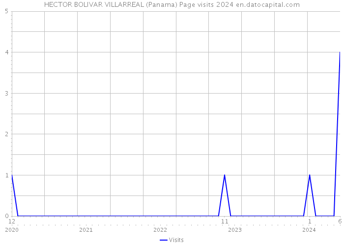 HECTOR BOLIVAR VILLARREAL (Panama) Page visits 2024 