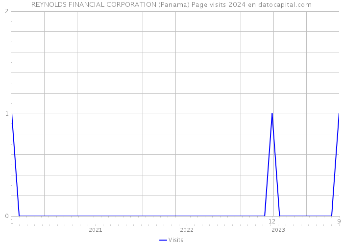 REYNOLDS FINANCIAL CORPORATION (Panama) Page visits 2024 