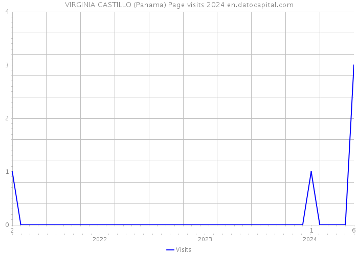 VIRGINIA CASTILLO (Panama) Page visits 2024 