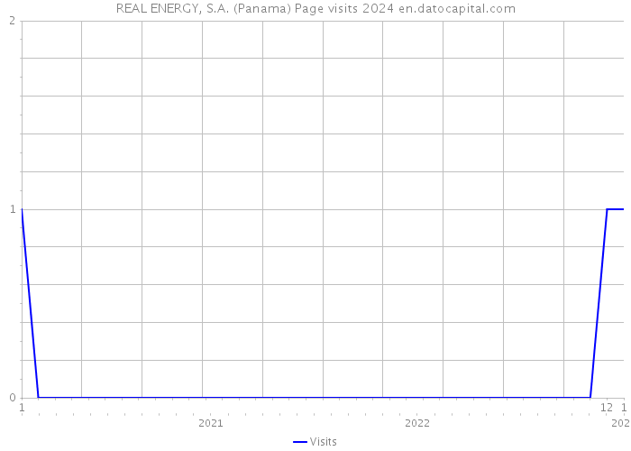 REAL ENERGY, S.A. (Panama) Page visits 2024 