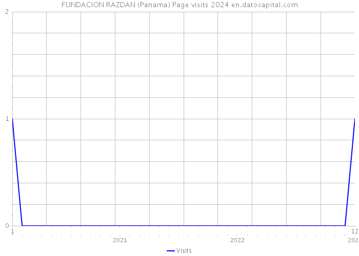 FUNDACION RAZDAN (Panama) Page visits 2024 