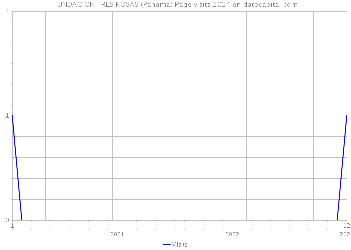 FUNDACION TRES ROSAS (Panama) Page visits 2024 