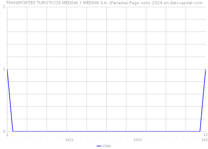TRANSPORTES TURISTICOS MEDINA Y MEDINA S.A. (Panama) Page visits 2024 