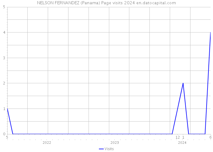 NELSON FERNANDEZ (Panama) Page visits 2024 
