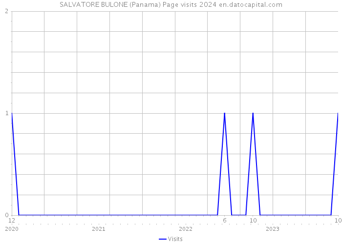 SALVATORE BULONE (Panama) Page visits 2024 