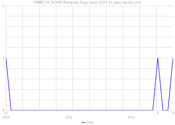REBECCA SLONE (Panama) Page visits 2024 