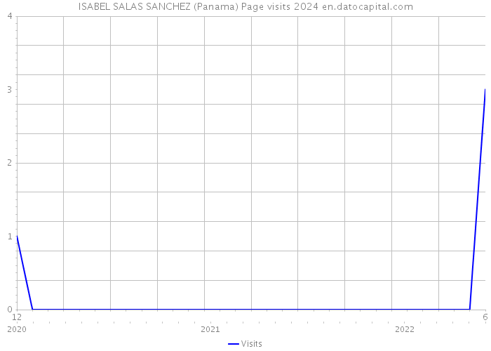 ISABEL SALAS SANCHEZ (Panama) Page visits 2024 
