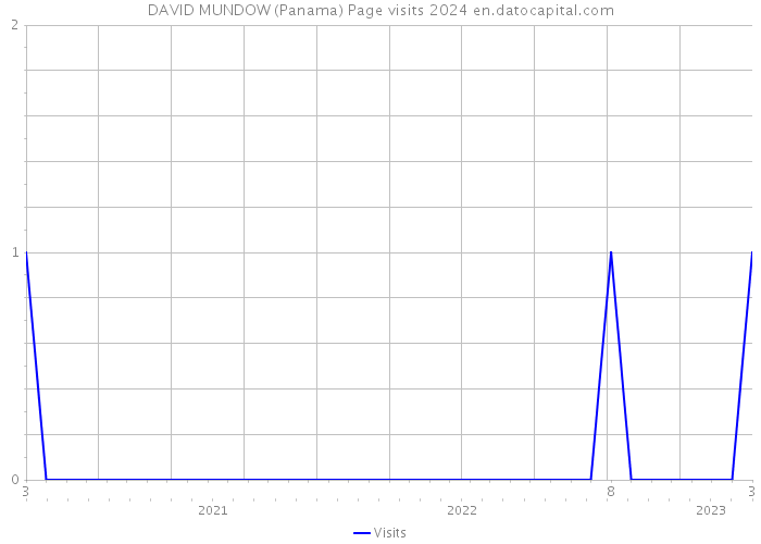DAVID MUNDOW (Panama) Page visits 2024 