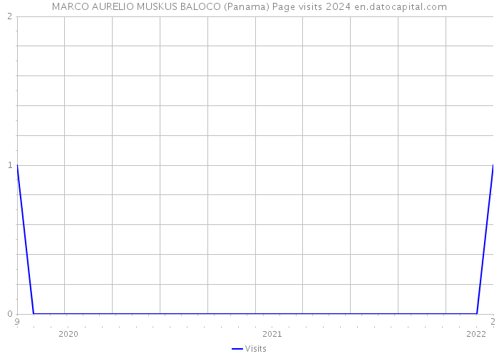 MARCO AURELIO MUSKUS BALOCO (Panama) Page visits 2024 