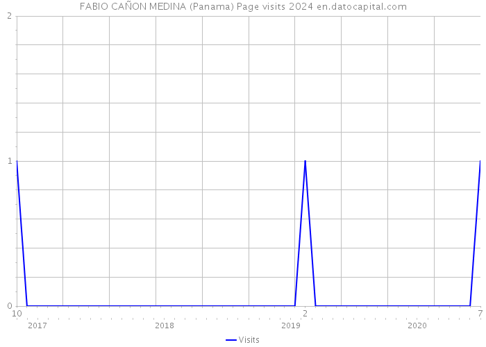 FABIO CAÑON MEDINA (Panama) Page visits 2024 