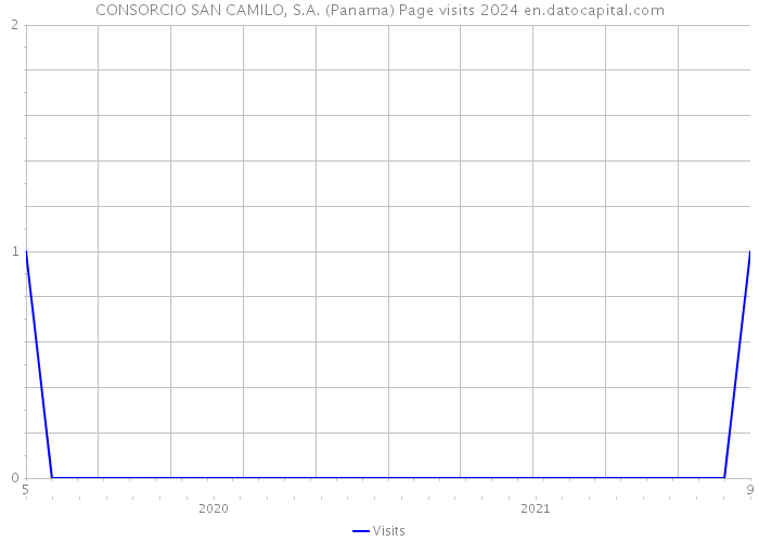CONSORCIO SAN CAMILO, S.A. (Panama) Page visits 2024 