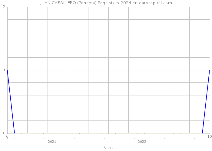 JUAN CABALLERO (Panama) Page visits 2024 
