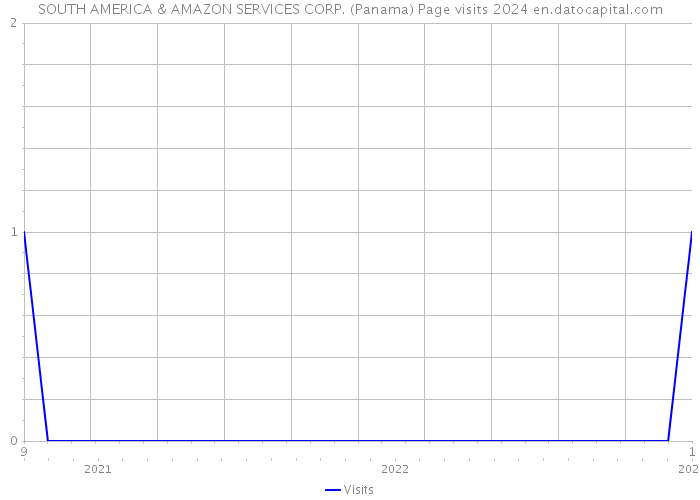 SOUTH AMERICA & AMAZON SERVICES CORP. (Panama) Page visits 2024 