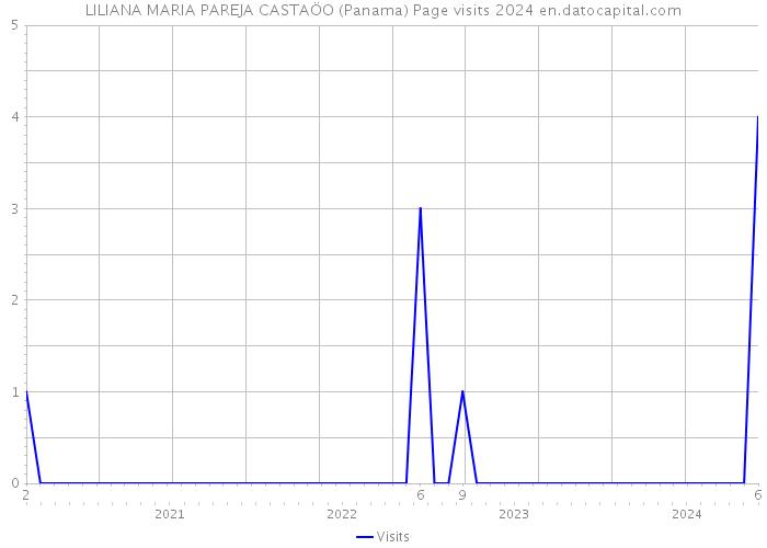 LILIANA MARIA PAREJA CASTAÖO (Panama) Page visits 2024 