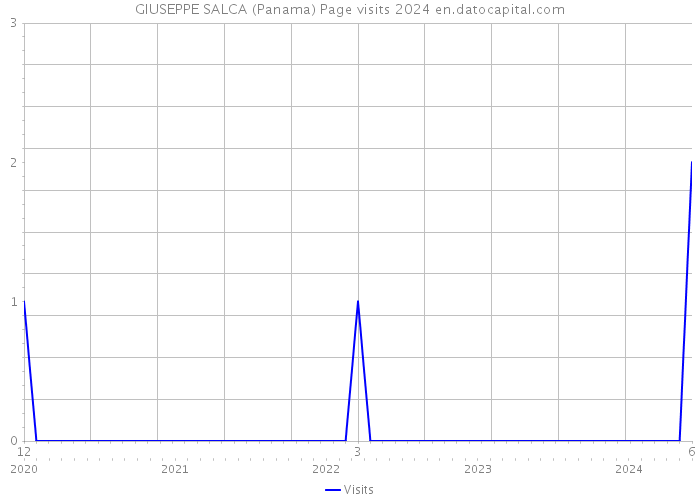 GIUSEPPE SALCA (Panama) Page visits 2024 
