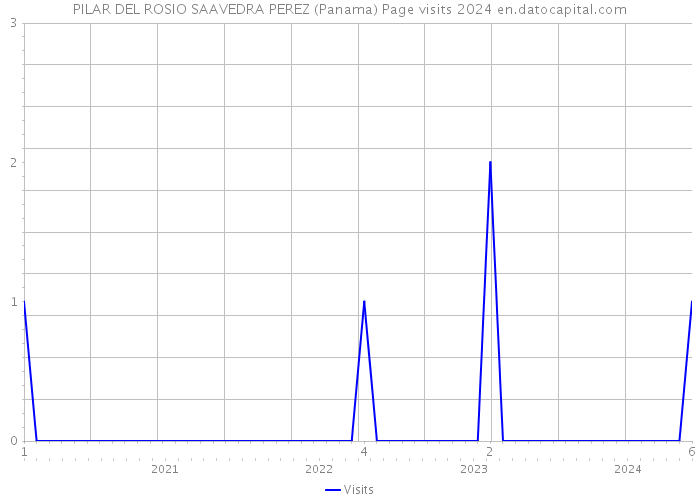 PILAR DEL ROSIO SAAVEDRA PEREZ (Panama) Page visits 2024 