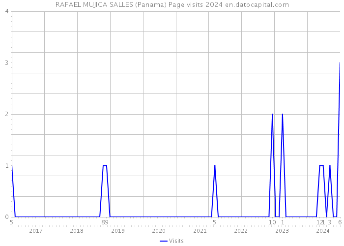 RAFAEL MUJICA SALLES (Panama) Page visits 2024 