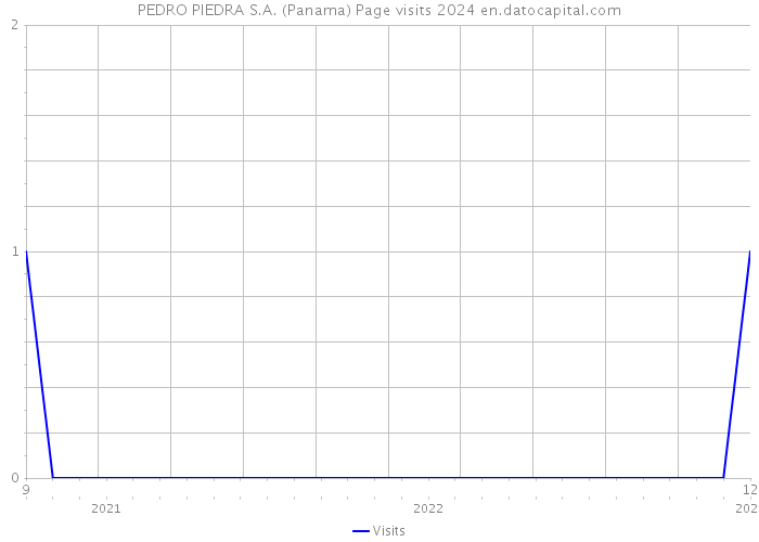 PEDRO PIEDRA S.A. (Panama) Page visits 2024 