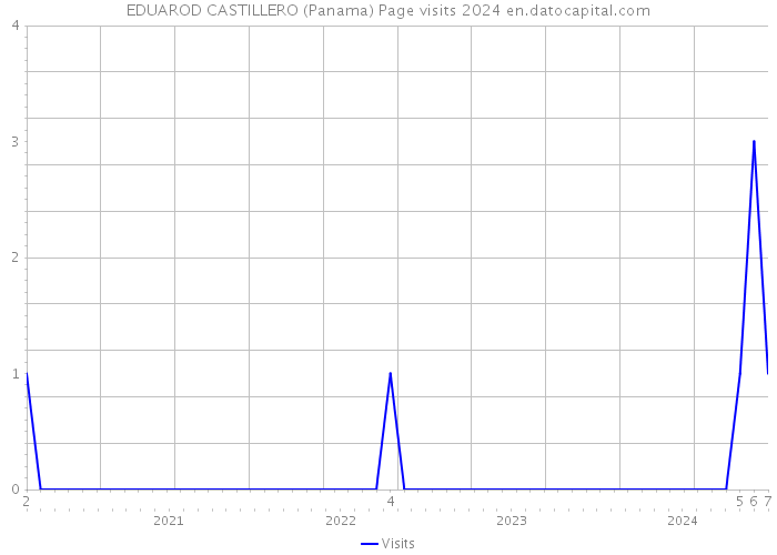 EDUAROD CASTILLERO (Panama) Page visits 2024 
