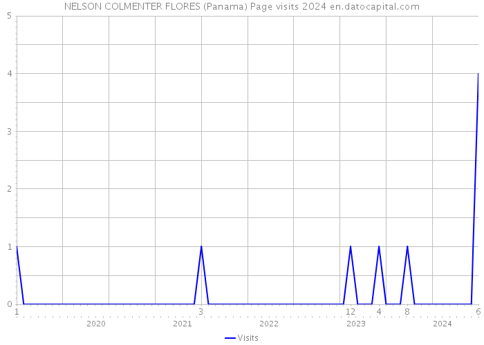 NELSON COLMENTER FLORES (Panama) Page visits 2024 