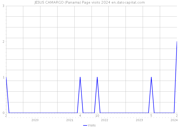 JESUS CAMARGO (Panama) Page visits 2024 