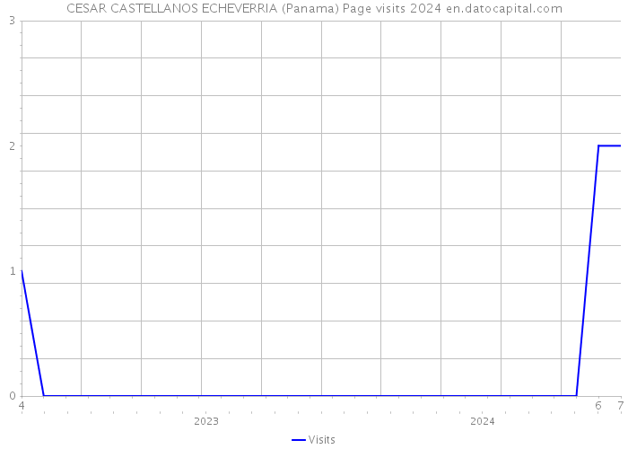 CESAR CASTELLANOS ECHEVERRIA (Panama) Page visits 2024 